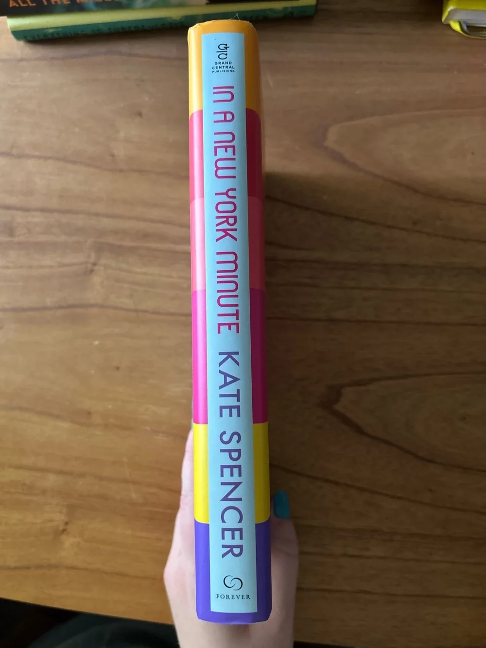 In a New York Minute by Kate Spencer Hardcover Book - Fiction, Novel, Romance